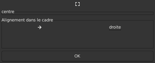Le widget <aspectframe> rendu par gtk3sermo : capture de l'exemple examples/aspectframe livré avec le projet.