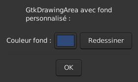 Le widget <drawingarea> rendu par gtk3sermo : le même exemple examples/drawingarea que pour les autres ports, exécuté par ce port.