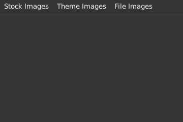 Le widget <menubar> rendu par gtk3sermo : capture de l'exemple examples/menubar livré avec le projet.