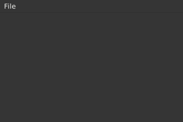Le widget <menuitemseparator> rendu par gtk3sermo : capture de l'exemple examples/menuitemseparator livré avec le projet.