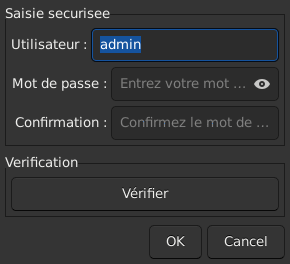 Le widget <password> rendu par gtk3sermo : capture de l'exemple examples/password livré avec le projet.