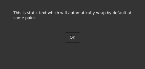 Le widget <text> rendu par gtk3sermo : capture de l'exemple examples/text livré avec le projet.