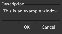 Le widget <window> rendu par gtk3sermo : capture de l'exemple examples/window livré avec le projet.