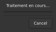 Le widget <pulse> rendu par gtk4sermo : capture de l'exemple examples/pulse livré avec le projet.