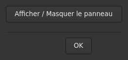 Le widget <revealer> rendu par gtk4sermo : capture de l'exemple examples/revealer livré avec le projet.