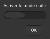 Le widget <switch> rendu par gtk4sermo : capture de l'exemple examples/switch livré avec le projet.
