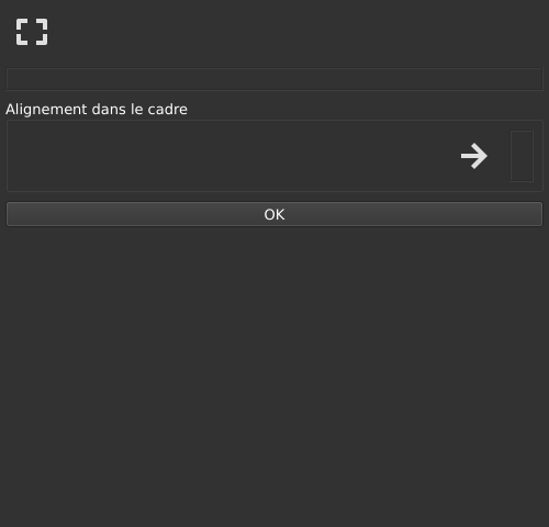 Le widget <aspectframe> rendu par qt6sermo : le même exemple examples/aspectframe que pour les autres ports, exécuté par ce port.