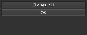 Le widget <button> rendu par qt6sermo : capture de l'exemple examples/button livré avec le projet.
