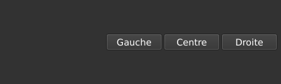Le widget <hbox> rendu par qt6sermo : capture de l'exemple examples/hbox livré avec le projet.