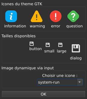 Le widget <image> rendu par qt6sermo : le même exemple examples/image que pour les autres ports, exécuté par ce port.