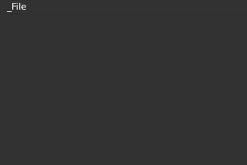 Le widget <menuitemseparator> rendu par qt6sermo : le même exemple examples/menuitemseparator que pour les autres ports, exécuté par ce port.