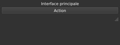 Le widget <statusbar> rendu par qt6sermo : capture de l'exemple examples/statusbar livré avec le projet.