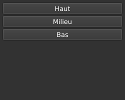 Le widget <vbox> rendu par qt6sermo : capture de l'exemple examples/vbox livré avec le projet.
